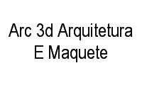 Logo Arc 3d Arquitetura E Maquete