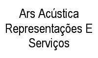 Logo Ars Acústica Representações E Serviços em Menino Deus