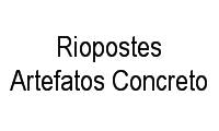 Logo Riopostes Artefatos Concreto em Santa Cruz