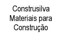 Logo Construsilva Materiais para Construção