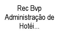 Logo Rec Bvp Administração de Hotéis E Restaurantes
