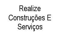 Logo Realize Construções E Serviços em Dix-Sept Rosado