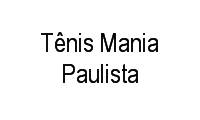 Logo Tênis Mania Paulista em Paulista