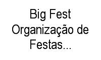 Logo Big Fest Organização de Festas E Eventos em Lar Gaúcho