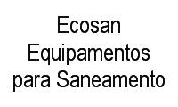 Logo Ecosan Equipamentos para Saneamento em Jordanópolis