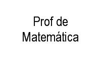 Logo Prof de Matemática