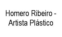 Logo Homero Ribeiro - Artista Plástico em Cristo Redentor