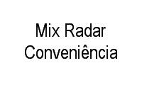 Logo Mix Radar Conveniência em Setor Centro Oeste