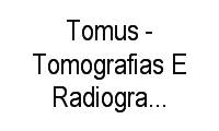 Logo Tomus - Tomografias E Radiografias Odontológicas