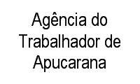 Logo Agência do Trabalhador de Apucarana em Centro