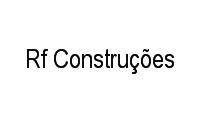 Logo Rf Construções em Politeama