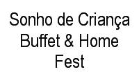 Logo Sonho de Criança Buffet & Home Fest em Santa Rosa