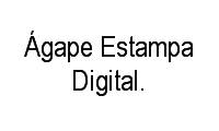 Logo Ágape Estampa Digital.