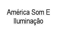 Logo América Som E Iluminação em Tarumã
