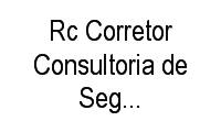 Logo Rc Corretor Consultoria de Seguros em Geral