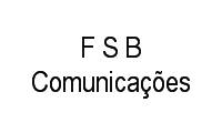 Logo F S B Comunicações em Ipanema