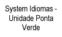 Logo System Idiomas - Unidade Ponta Verde em Gruta de Lourdes