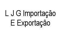 Logo L J G Importação E Exportação