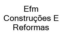 Logo Efm Construções E Reformas