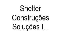 Logo Shelter Construções Soluções Integradas em Cidade Nova