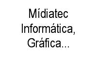 Logo Mídiatec Informática, Gráfica E Multimídia