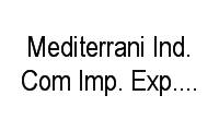 Logo Mediterrani Ind. Com Imp. Exp.Material Construção em Barreto