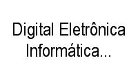 Logo Digital Eletrônica Informática E Refrigeraçao em Setor de Habitações Individuais Norte