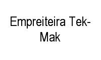 Logo Empreiteira Tek-Mak em Divina Providência