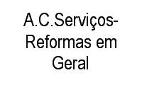 Logo A.C.Serviços-Reformas em Geral