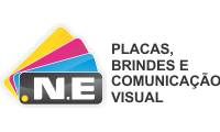 Logo N.E Placas E Brindes - Comunicação Visual em Cidade Operária