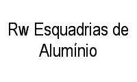 Logo Rw Esquadrias de Alumínio em Laranjeiras Velha