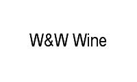 Logo W&W Wine em Santa Efigênia