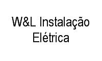 Logo W&L Instalação Elétrica em Quatinga