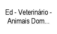 Logo Ed - Veterinário - Animais Domésticos E Selvagens