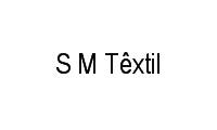 Logo S M Têxtil em Feitoria