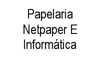 Logo Papelaria Netpaper E Informática