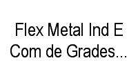 Logo Flex Metal Ind E Com de Grades E Estruturas em Vila Linda