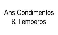 Logo Ans Condimentos & Temperos Ltda em Jardim Piracuama