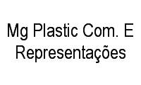 Logo Mg Plastic Com. E Representações Ltda