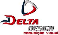 Logo Delta Design Comunicação Visual em Coqueiro