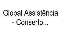 Logo Global Assistência - Conserto de Secadores de Cabelos, Chapinhas, Máquinas de Corte Entre Outros em Aparecida
