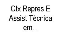 Logo Ctx Repres E Assist Técnica em Equip Eletr em Parque das Amendoeiras