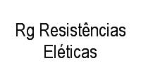 Logo Rg Resistências Eléticas em Progresso