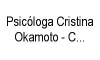 Logo Psicóloga Cristina Okamoto - Clínica de Psicologia em Vila Ipiranga