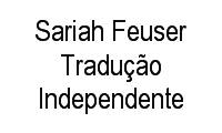 Logo Sariah Feuser Tradução Independente em Coophamil