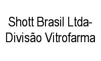 Logo Shott Brasil Ltda-Divisão Vitrofarma em Pilares