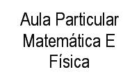 Logo Aula Particular Matemática E Física