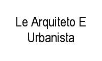 Logo Le Arquiteto E Urbanista em Centro
