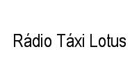 Logo Rádio Táxi Lotus em Setor dos Funcionários