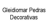 Logo Gleidiomar Pedras Decorativas